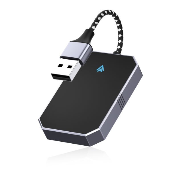 Wired to Wireless CarPlay & Android Auto Adapter