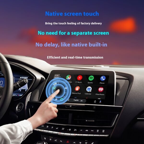 Wired to Wireless CarPlay & Android Auto Adapter